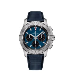 Breitling AB0146101C1X1 : Avenger B01 Chronograph 42 Stainless Steel / Blue / Strap