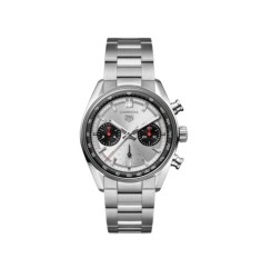 TAG Heuer CBS2216.BA0041 : Carrera Chronograph Glass Box Stainless Steel / Panda / Bracelet