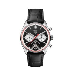 TAG Heuer CBS5016.FC6566 : Carrera Chronograph Tourbillon Glass Box Watches of Switzerland Centenary