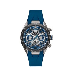 TAG Heuer CBU2081.FT6274 : Carrera Chronograph Extreme Sport Titanium - Ceramic / Blue / Rubber