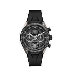 TAG Heuer CBU5080.FT6272 : Carrera Chronograph Tourbillon  Extreme Sport Titanium - Forged Carbon / Black / Rubber