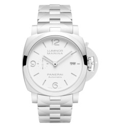 Panerai PAM01564 : Luminor 1950  Marina 44 3 Days Automatic Stainless Steel / White / Bracelet