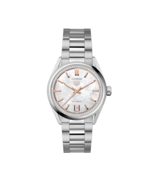 TAG Heuer WBN231C.BA0001 : Carrera Date 36 Stainless Steel / MOP - Diamond TAG Heuer WBN231C.BA0001 : Carrera Date 36 Stainless Steel / MOP - Diamond