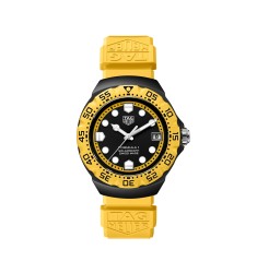 TAG Heuer WBY1117.FT8087 : Formula 1 Solargraph 38 Black Polylight / Black / Rubber