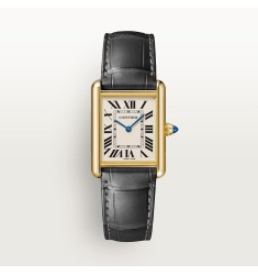 Cartier WGTA0067 : Tank Louis Cartier Large Quartz Yellow Gold / Silver