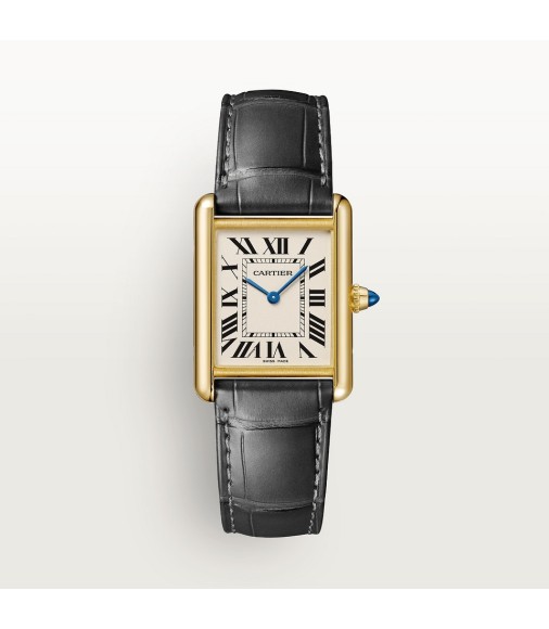 Cartier WGTA0067 : Tank Louis Cartier Large Quartz Yellow Gold / Silver