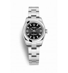 Rolex Oyster Perpetual 26 Oystersteel 176200 Black Dial Watch