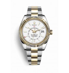 Rolex Sky-Dweller Yellow Rolesor Oystersteel yellow gold 326933 White Dial Watch