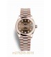 Replica Rolex Datejust 31 18k Everose gold 278245