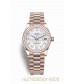 Replica Rolex Datejust 31 18k Everose gold 278285RBR