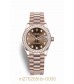 Replica Rolex Datejust 31 18k Everose gold 278285RBR