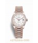 Replica Rolex Datejust 31 18k Everose gold 278285RBR