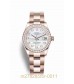 Replica Rolex Datejust 31 18k Everose gold 278285RBR