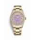 Rolex Day-Date 36mm yellow gold lugs diamonds 118388