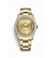 Rolex Day-Date 36mm yellow gold lugs diamonds 118388