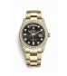 Rolex Day-Date 36mm yellow gold lugs diamonds 118388