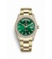 Rolex Day-Date 36mm yellow gold lugs diamonds 118388