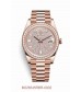 Rolex Day-Date 40 18 ct Everose gold 228345RBR Chocolate Dial Watch