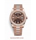 Rolex Day-Date 40 18 ct Everose gold 228345RBR Chocolate Dial Watch