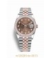 Replica Rolex Datejust 36mm Everose gold 126281RBR gold/steel