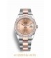 Replica Rolex Datejust 36mm Everose gold 126281RBR gold/steel