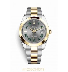 Rolex Datejust 41mm Yellow gold Rolesor Oystersteel 126303