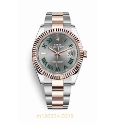 Rolex Datejust 41mm 18k Everose gold Rolesor Oystersteel 126331