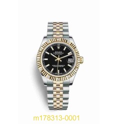 Rolex Datejust 31 Yellow Rolesor gold Oystersteel 178313