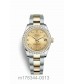 Rolex Datejust 31 Yellow Gold Rolesor Oystersteel 178383