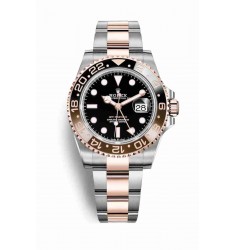 Rolex GMT-Master II Everose Rolesor Oystersteel 18 ct Everose gold 126711CHNR Black Dial Watch
