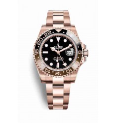 Rolex GMT-Master II 18 ct Everose gold 126715CHNR Black Dial Watch