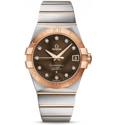 Omega Constellation Chronometer 38mm Watch Replica 123.20.38.21.63.001