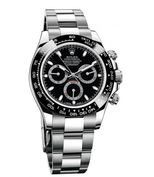 Rolex Cosmograph Daytona 116500 Black Dial Oyster Stainless Steel