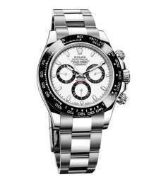 Rolex Cosmograph Daytona 116500 White Dial Oyster Stainless Steel