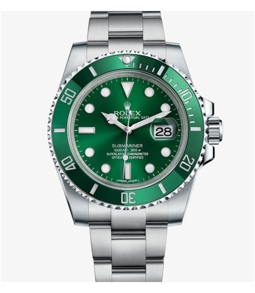 Replica Rolex Submariner Date 116610LV-97200 Green