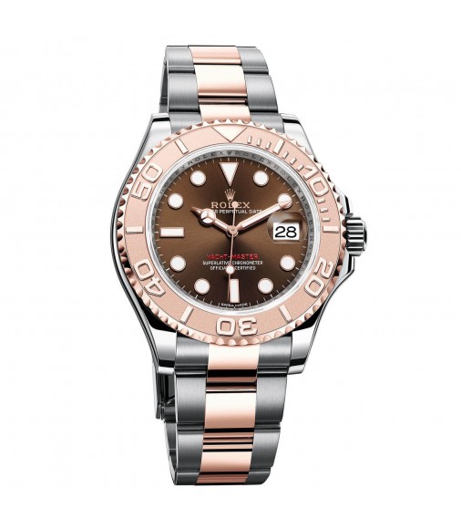 Rolex Yacht-Master Chocolate Dial 116621 Steel and 18K EveOro Pink Oyster Watch