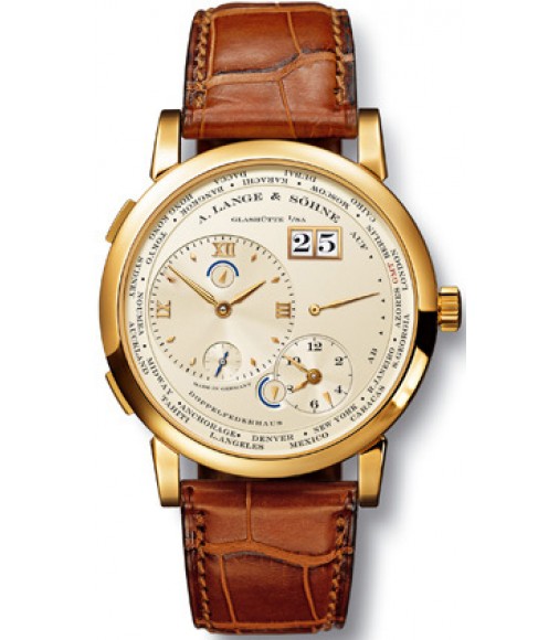 A. Lange & Sohne Lange 1 Time Zone Mens Watch