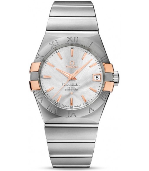 Omega Constellation Chronometer 38mm Watch Replica 123.20.38.21.02.004