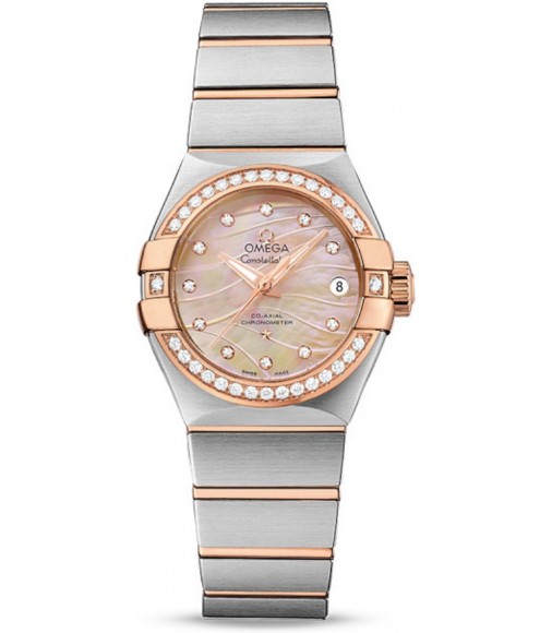 Omega Constellation Brushed Chronometer Pluma Watch Replica 123.25.27.20.57.003