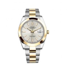 Rolex Datejust 126303 41mm Silver Dial Steel and 18K Yellow Gold Oyster Watch