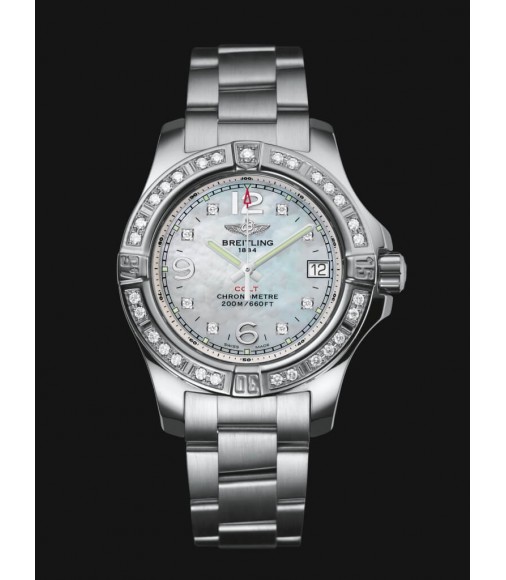 Replica Breitling Colt Stainless Steel Lady A7738853/A769/175A