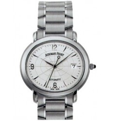 Audemars Piguet Millenary Silver Dial Stainless Steel Mens Watch Replica 15049ST.OO.1136ST.03