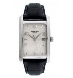 Audemars Piguet Edward Piguet 18kt White Gold Black Mens Watch Replica 15121BC.OO.A002CR.01