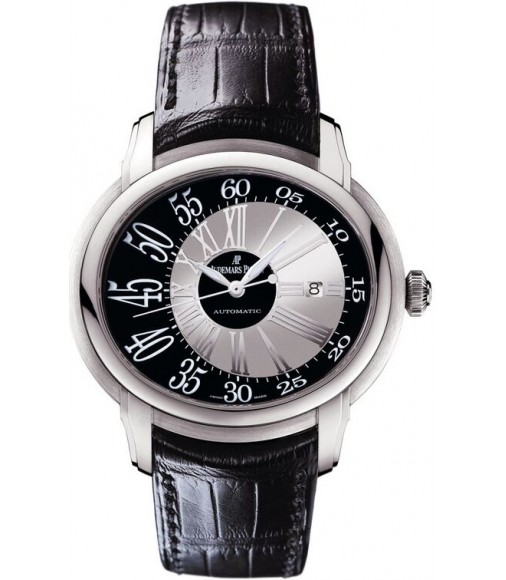 Audemars Piguet Millenary Automatic Mens Watch Replica 15320BC.OO.D002CR.01