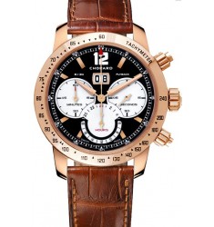 Chopard Mille Miglia Jacky Ickx Edition 4 Rose Gold Mens Watch Replica 161262-5001