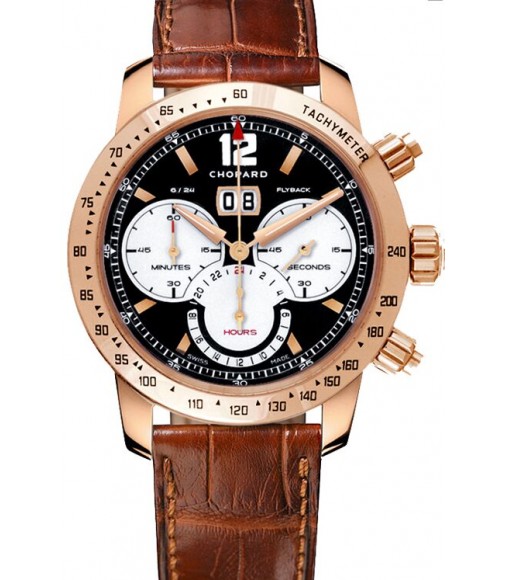 Chopard Mille Miglia Jacky Ickx Edition 4 Rose Gold Mens Watch Replica 161262-5001