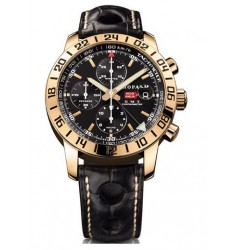 Chopard Mille Miglia GMT Chrono Rose Gold Watch Replica 161267-5002