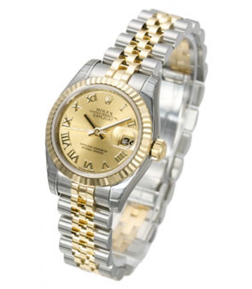 Rolex Lady-Datejust Watch Replica 179173-21