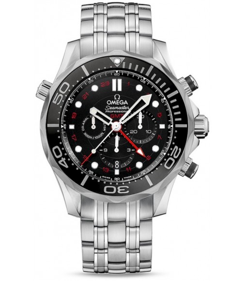 Omega Seamaster 300 M GMT Chronograph replica watch 212.30.44.52.01.001