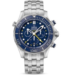 Omega Seamaster 300 M GMT Chronograph replica watch 212.30.44.52.03.001